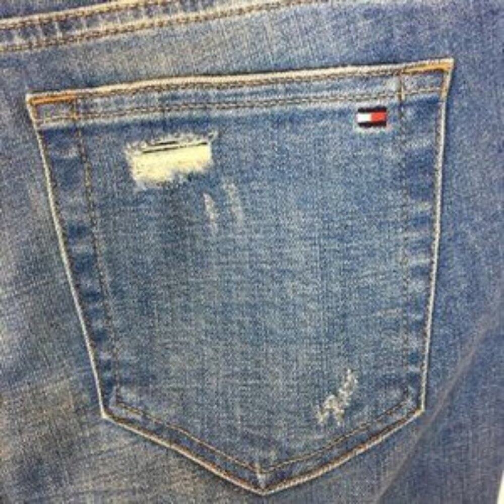 Tommy Hilfiger Distressed Boyfriend Jean size 4 - Picture 5 of 8